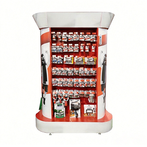 Expositor Metálico <span class=keywords><strong>de</strong></span> Alta Calidad para Cargadores, Soporte Personalizado para Baterías AAA con Gancho <span class=keywords><strong>y</strong></span> Cabecera para Marca - Product Image 1