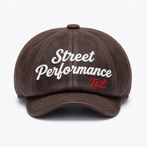 Béret personnalisé en cuir PU premium avec chaîne métallique, imprimé par sublimation et broderie 3D, style gothique streetwear, réglable, unisexe, quatre tailles - Product Image 2