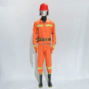 難燃性消防ギア消防士制服ヘルメットブーツスーツ-消防士服 - Product Image 2