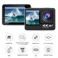 Kit de Vlogging de téléphone étanche Anti-secousse caméra vidéo caméra Ai caméra de sport avec trépied pour le Streaming de football
