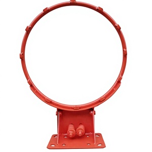 Aro <span class=keywords><strong>de</strong></span> Baloncesto para Exteriores, Montado en Pared, para Adultos, con Resorte Sólido, Soporte <span class=keywords><strong>de</strong></span> Baloncesto para Niños, para Uso en Canchas <span class=keywords><strong>de</strong></span> Baloncesto al Aire Libre - Product Image 1