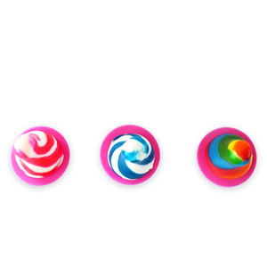 Bonbons durs en forme de sucette pour bébé, saveurs fruitées colorées, exportés de Chine - Product Image 3