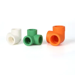Neue Produkte Klemmung Ppr 3-Wege-Elbow-Rohranschluss vollständig aus Kunststoff Ppr Rohrzubehör Ppr-Fitting