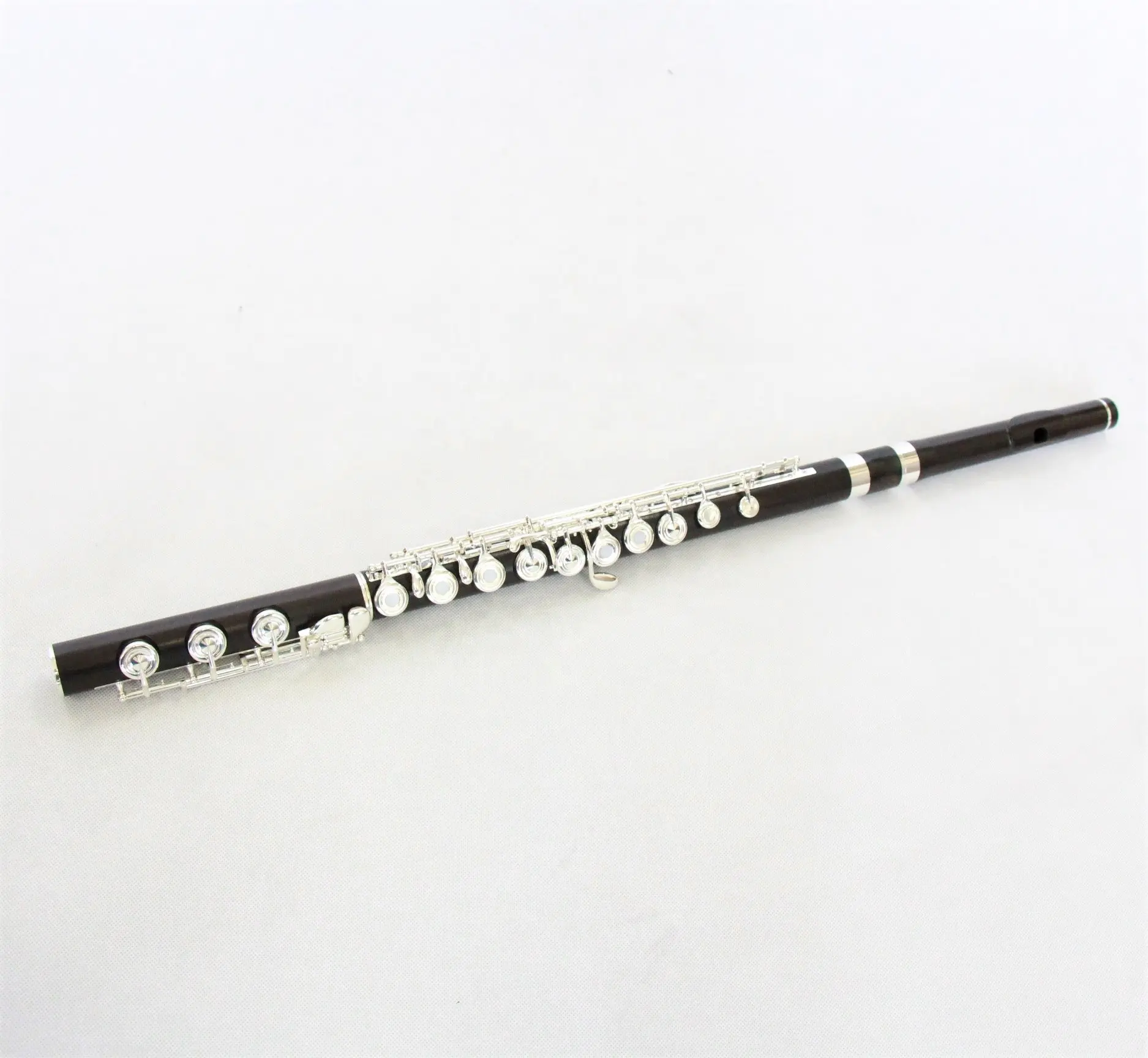 Flauta de ébano de gama alta hecha a mano china, flauta de instrumentos de viento de madera de grado superior