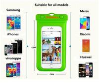 Funda impermeable IPX8 para teléfono flotante, bolsa impermeable para teléfono seco, para verano