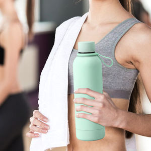 Frasco de acero inoxidable sin BPA de 500ml, botella de agua fría y caliente aislada a prueba de fugas, apto para lavavajillas, Fitness escolar universitario - Product Image 5