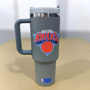 Gobelets isothermes de voyage en acier inoxydable de 40 oz <span class=keywords><strong>NBA</strong></span> Basketball Chicago Bulls <span class=keywords><strong>Boston</strong></span> Celtics et New York Knicks - Product Image 3