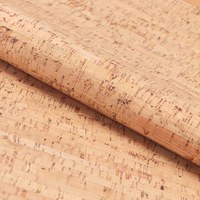 Tissu en cuir de liège écologique de haute qualité, classique, en bambou du Portugal, tissu en liège naturel végétalien pour semelles intérieures, sacs, chaussures