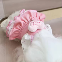 Robe-slip en polyester unie taille XS pour chien, motif princesse, idéale pour toutes les occasions