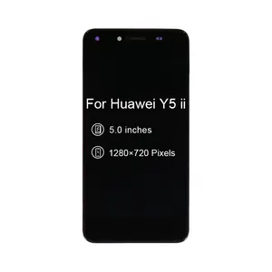 מסך מגע LCD באיכות גבוהה עבור Huawei Y5II Y5 השני CUN-U29 LCD תצוגה עם Digitizer עצרת עם מסגרת