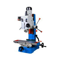 Machine à percer et à fraiser de type banc ZX7045, 45 mm, 1500 W, perceuse-fraiseuse combinée pour atelier, entraînement par engrenages, usage intensif