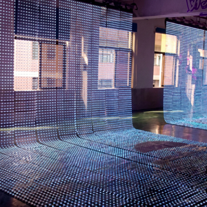 Durable Transparent LED <b>Mesh</b> Screen for Coastal Area - Product Image 4