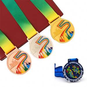 OEM ODM High Quality 2D 3D Die Cast Metal Sports Custom <b>Medals</b> Marathon Sport Competition Awards Events Souvenirs - Product Image 2
