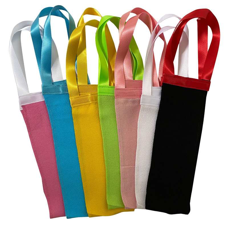 Скребок для ванны Visocse, щетка для тела, для ванны, душа, отшелушивающая щетка для спины, ремешок для мытья ванны, инструменты для чистки, ремни, очищающее полотенце