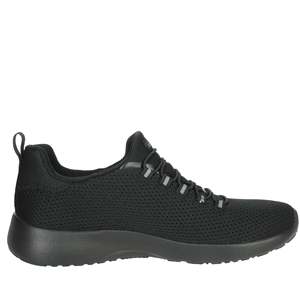 Skechers Uomo Slip On 58360 Nero Zapatos estilo baloncesto negros de peso ligero - Product Image 4