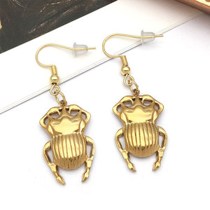 Pendentifs et breloques de luxe en acier inoxydable 316L plaqué or 14k 18k, anti-ternissement, pour la fabrication de bijoux (colliers, bracelets, breloques insectes) - Product Image 3