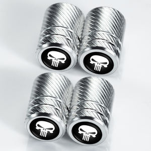 Teschio Mercedes per Toyota per Lexus Tata per Ford Audi alluminio copertura stelo ruota pneumatico tappi valvola cintura O-Ring accessori auto - Product Image 1