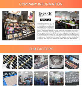 IMAGIC Luxury Gold Single Pressed Powder Waterproof Face Cheek Cosmetic Highlighter con Etichetta Privata Glitter Ingrosso - Product Image 6