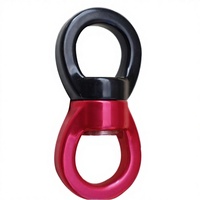 Connecteur pivotant pour escalade extérieure 30KN en alliage d'aluminium, anneau universel de sécurité pour yoga aérien, Pilates, fitness et hamac