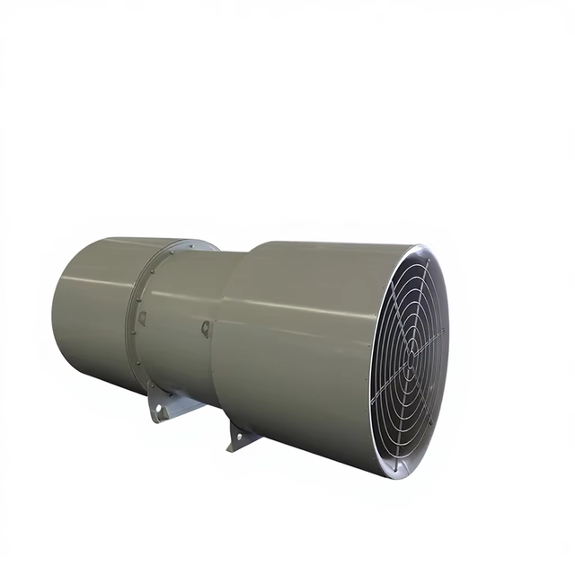 Bespoke 12.5 Heavy Duty Tunnel Jet Fan High Pressure Axial Flow for Underground Mining and Massive Construction Site Projects