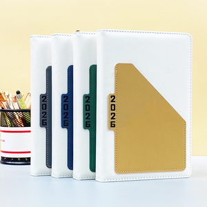 <span class=keywords><strong>2025</strong></span> biểu tượng tùy chỉnh PU Leather Bìa A5 Nhật Ký kế hoạch Tạp Chí agendas máy tính xách tay với <span class=keywords><strong>Pocket</strong></span> - Product Image 1