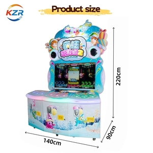 Équipement de divertissement pour enfants : Machines de jeux vidéo d'arcade intérieures, Crazy Toy City, Cordes de lancer pour tirer des billets de loterie - Product Image 6