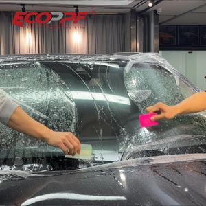 <span class=keywords><strong>Pellicola</strong></span> <span class=keywords><strong>per</strong></span> <span class=keywords><strong>parabrezza</strong></span> in TPU PPF ECO antigraffio ad alta visione trasparente <span class=keywords><strong>per</strong></span> vetro auto - Product Image 2