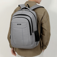 Sac à dos pour ordinateur portable de grande capacité 20-35L, avec port de charge USB, bretelles ergonomiques respirantes, sac à dos de voyage d'affaires