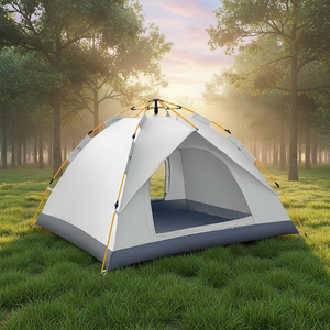 Tente de <span class=keywords><strong>camping</strong></span> imperméable à ouverture rapide, légère, à double couche, automatique, pour 3-4 personnes, idéale pour les voyages, la <span class=keywords><strong>plage</strong></span> et les activités de plein air - Product Image 6