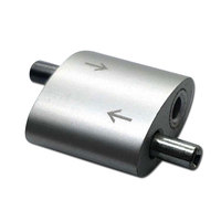 Pince de serrage réglable en aluminium anodisé pour la mise en boucle des câbles, pour l'automatisation industrielle