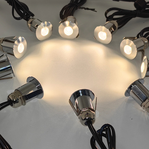 Đèn LED Mini hiện đại 12V bằng thép không gỉ, chống nước IP67, dùng cho cảnh quan, bậc thang, sàn, chiếu sáng trang trí - Product Image 1