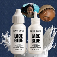 Colle à perruque invisible 38ml à tenue forte, résistante à la transpiration et à l'eau, longue durée, pour une pose parfaite et une dentelle invisible – Meilleure vente