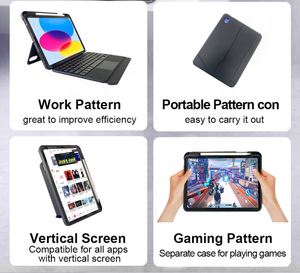 Funda con Teclado Dividido y Diseño Moderno con Interfaz USB para <span class=keywords><strong>Huawei</strong></span> <span class=keywords><strong>Matepad</strong></span>, Buen <span class=keywords><strong>Precio</strong></span> en Producto Nuevo - Product Image 5