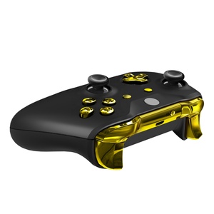 Custom Chroming <b>Gold</b> (Around Guide) Full <b>Button</b> Kits Controller Dpad Action <b>Button</b> for XBox One S X Controller Game Accessories - Product Image 5