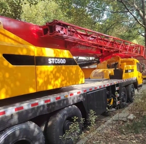 Grúa móvil SANY STC50 usada, grúa montada en camión hidráulico de segunda mano de 50 toneladas, grúa móvil Sany STC50 Ton usada - Product Image 3