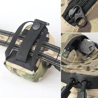 Pochette tactique compacte EDC, pochette utilitaire à fermeture éclair, petite pochette, accessoires