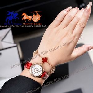 Elegante Reloj de Cuarzo para Mujer con Esfera de Cristal de 30 mm, Resistente al Agua, con Correa de Cuero - Product Image 6