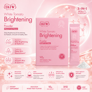 OKTW Ready Stock Custom Formula White <b>Tomato</b> instant powder sachets beauty from within collagen For Amazon ODM - Product Image 2