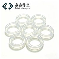 Lebensmittelechter Silikon-O-Ring Zylinderdichtung Hochtemperaturbeständige Wasserdichte Dichtung Sanitäre Rohrdichtung Anpassbare Größen