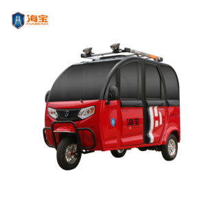 Trike Listrik Kabin Tertutup <span class=keywords><strong>Tuk</strong></span> <span class=keywords><strong>Tuk</strong></span> Mobil Roda Tiga Populer untuk Penumpang Dewasa - Promo! - Product Image 5