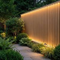 Panneau mural extérieur en WPC de haute qualité, imperméable, ignifuge, écologique, à grain de bois 3D, facile à installer, décoration en bois