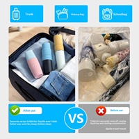 Couvre-bouteille en silicone anti-fuite Youyixuan YYX-666, best-seller transfrontalier, indispensable pour les voyages, ensemble de voyage, articles de toilette, bleu