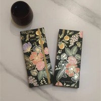 Offre Spéciale : Carnet de Luxe 6-en-1 avec Notes Adhésives et Magnifiques Fleurs Estampées à Chaud, Couverture Rigide