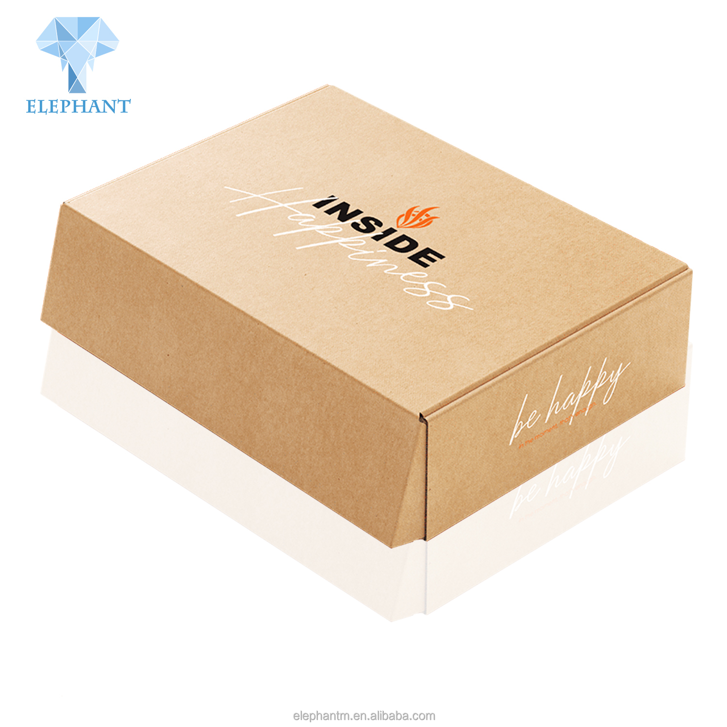 Custom Logo Gift Logo Printed Small Phone Case Packaging Kraft Cardboard Paper Box Packaging