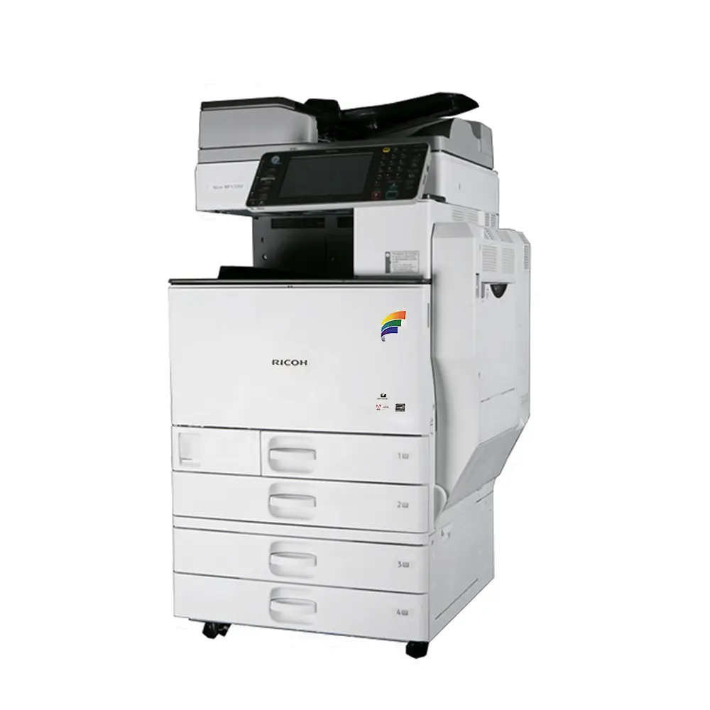 उच्च गुणवत्ता इस्तेमाल किया डिजिटल मुद्रण मशीनों के लिए जेरोक्स Ricoh Mp C4502 C5502 C4503 C5503 रंग फोटोकॉपी Copiers मशीन