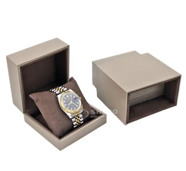 Wholesale luxury wood watch jewelry box watch display box packaging box for watch