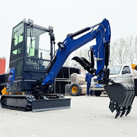 Mini-excavatrice 3,5 tonnes avec moteur Kubota EPA Euro 5, livraison gratuite, excavatrice sur chenilles pour ferme, mini-excavatrice domestique 1 tonne 2 tonnes