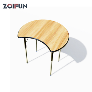 Mesa de Actividades y Colaboración para Estudiantes Universitarios con Altura Ajustable en 3 Niveles - Product Image 2