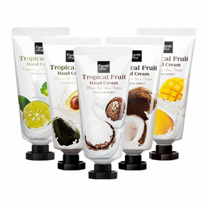 Farmstay Crema Mani Frutta Tropicale Formato Mini 50ml Altamente Idratante per Pelle Secca Avocado e Burro di Karité Set Scontato 1+1 - Product Image 1