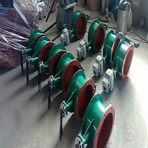 Válvula de Mariposa de Ventilación Turbo para Alta Temperatura, Gas y Aire, Operación Manual, Uso Industrial - Product Image 4